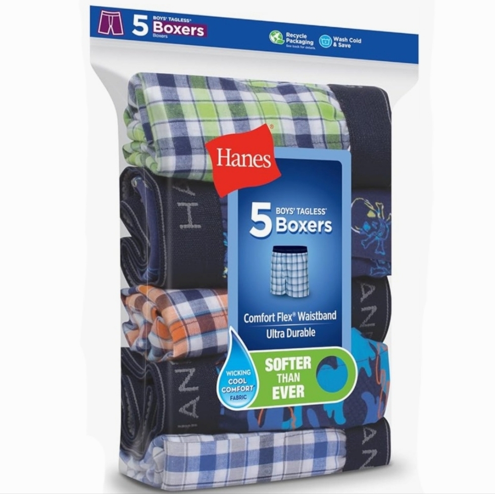 5 Tagless Boxers